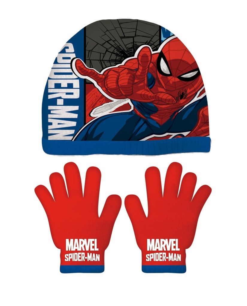 Gorro y guantes Spiderman Arditex