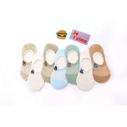 Pack de 3 calcetines pinkies infantil