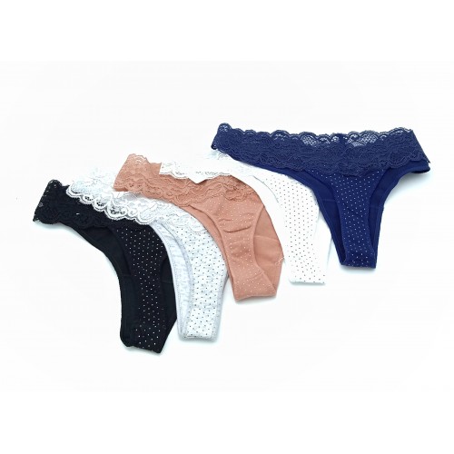 Tanga mujer puntitos Tress