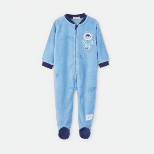 Pijama invierno infantil "Peces" Waterlemon