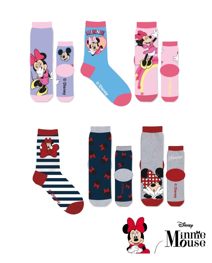 Pack 3 calcetines Minnie