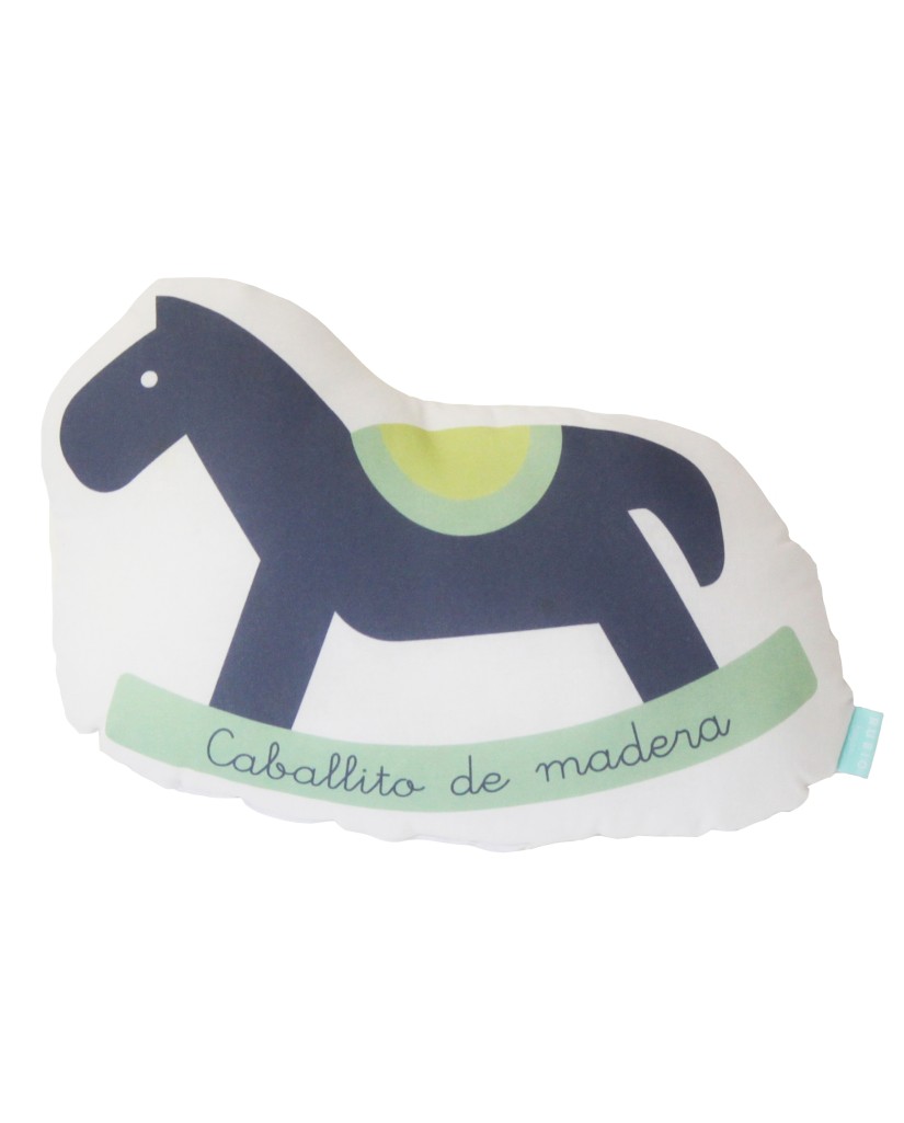 Cojín infantil caballito