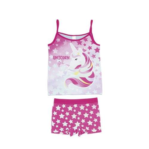 Pijama niña verano Unicornio