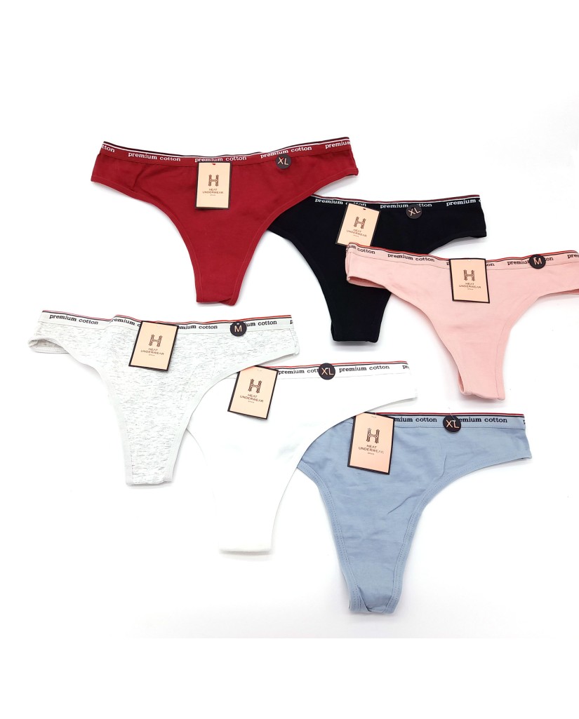 Tanga mujer letras Tress
