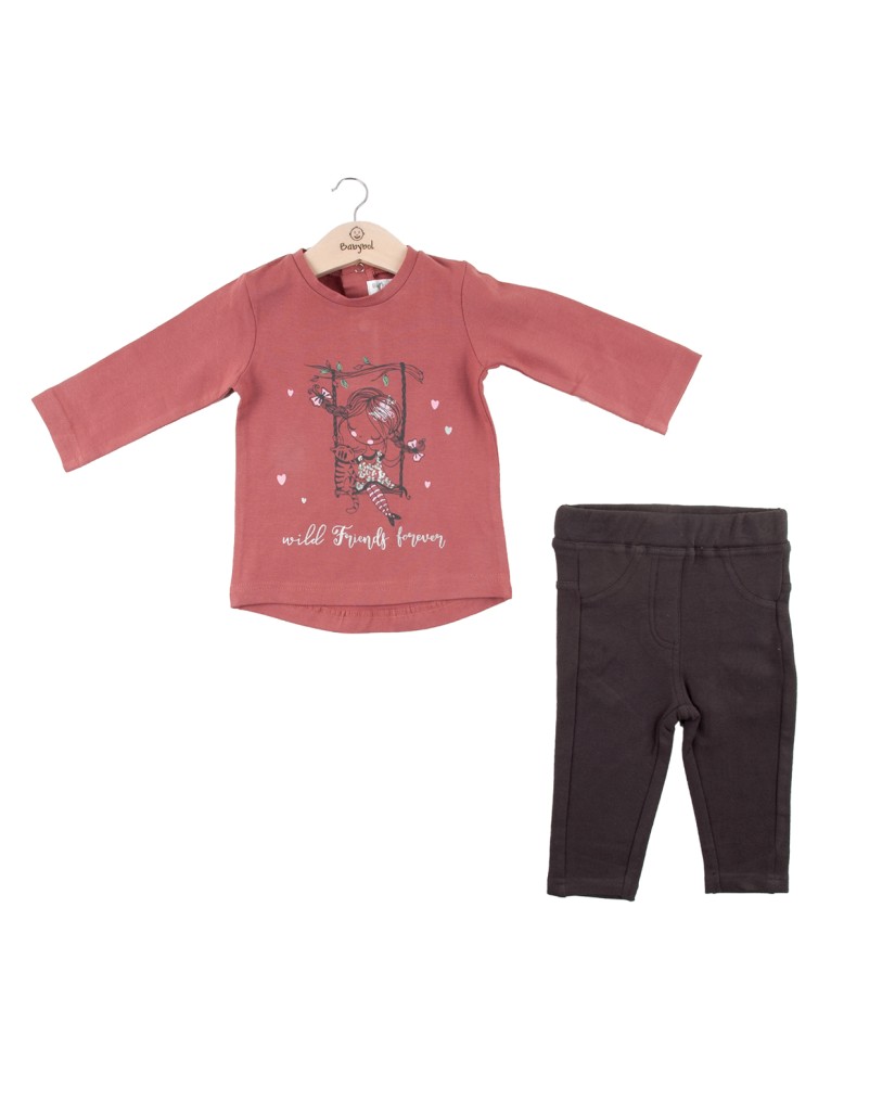 Conjunto camiseta y pantalón Babybol