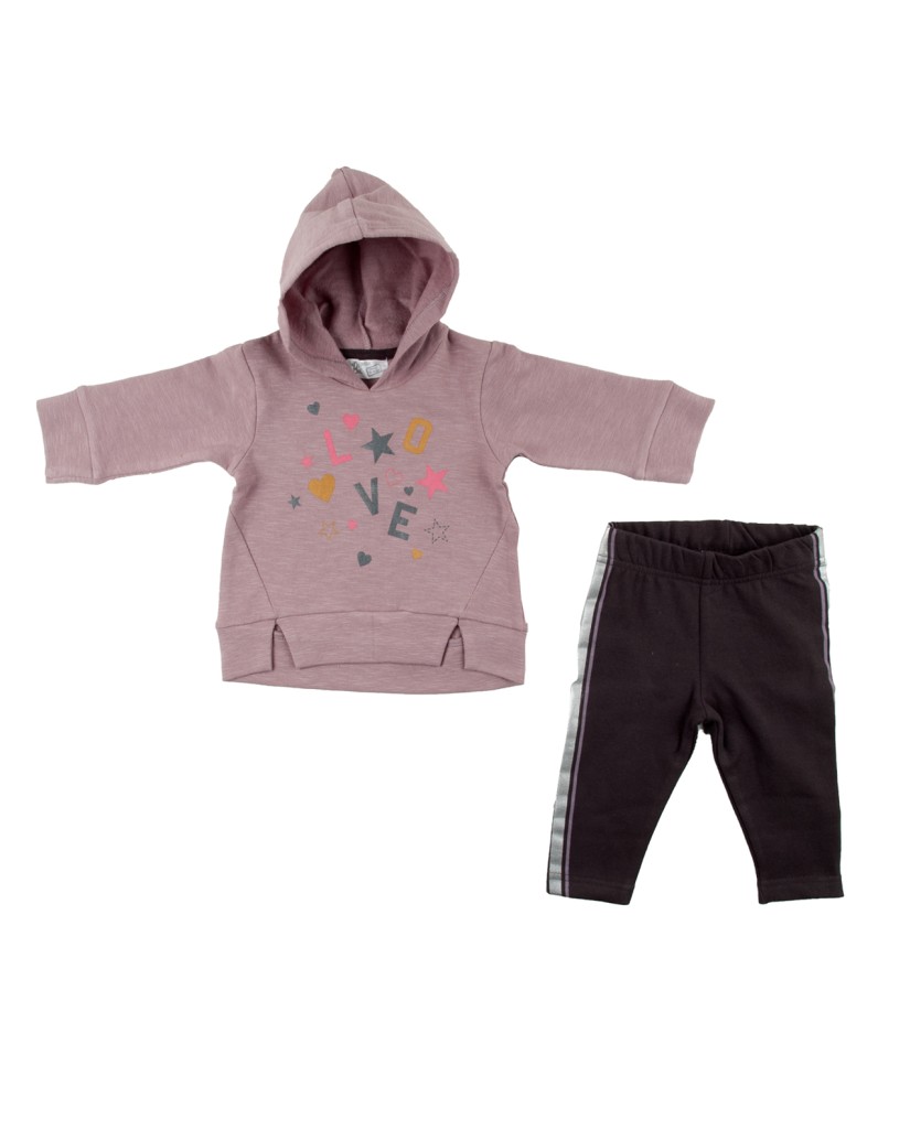 Conjunto sudadera y pantalón Babybol