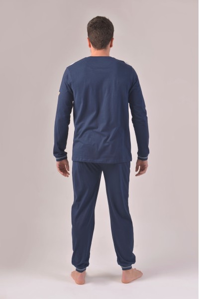 Pijama hombre azul marino Privata