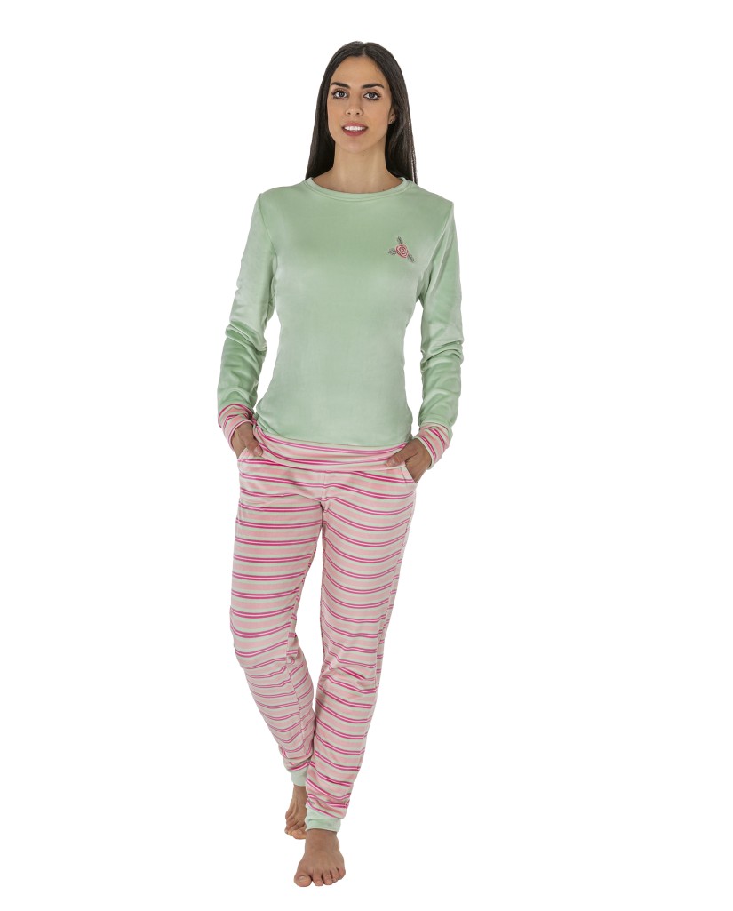 Pijama mujer terciopelo Javier Golmar