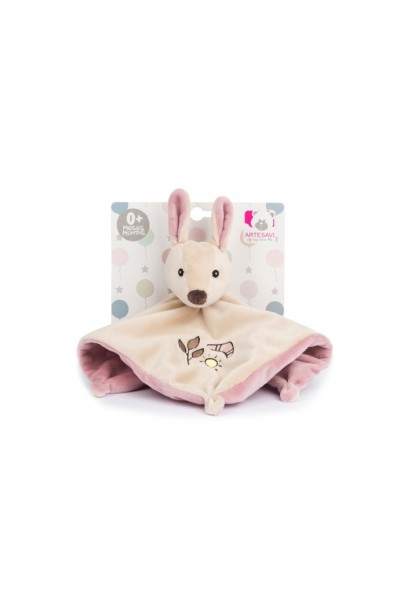 Doudou canguro sonajero