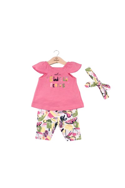 Conjunto 2 piezas frutas Babybol
