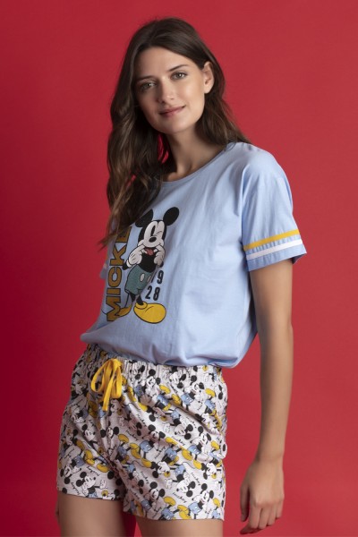 Pijama mujer verano Mickey...