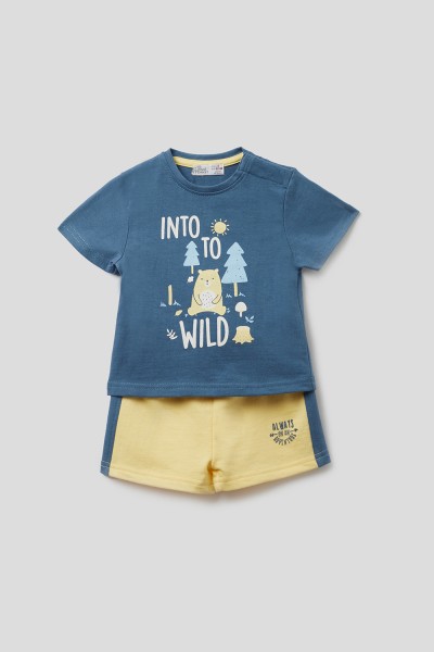 Conjunto 2 piezas bebé oso Street Monkey