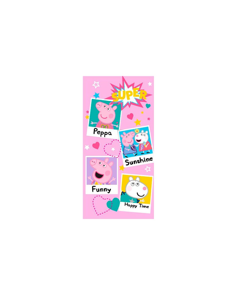 Toalla microfibra Peppa Pig fotos
