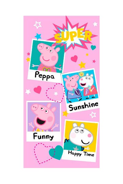 Toalla microfibra Peppa Pig fotos
