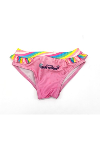 Culetín de baño rosa Baby Shark