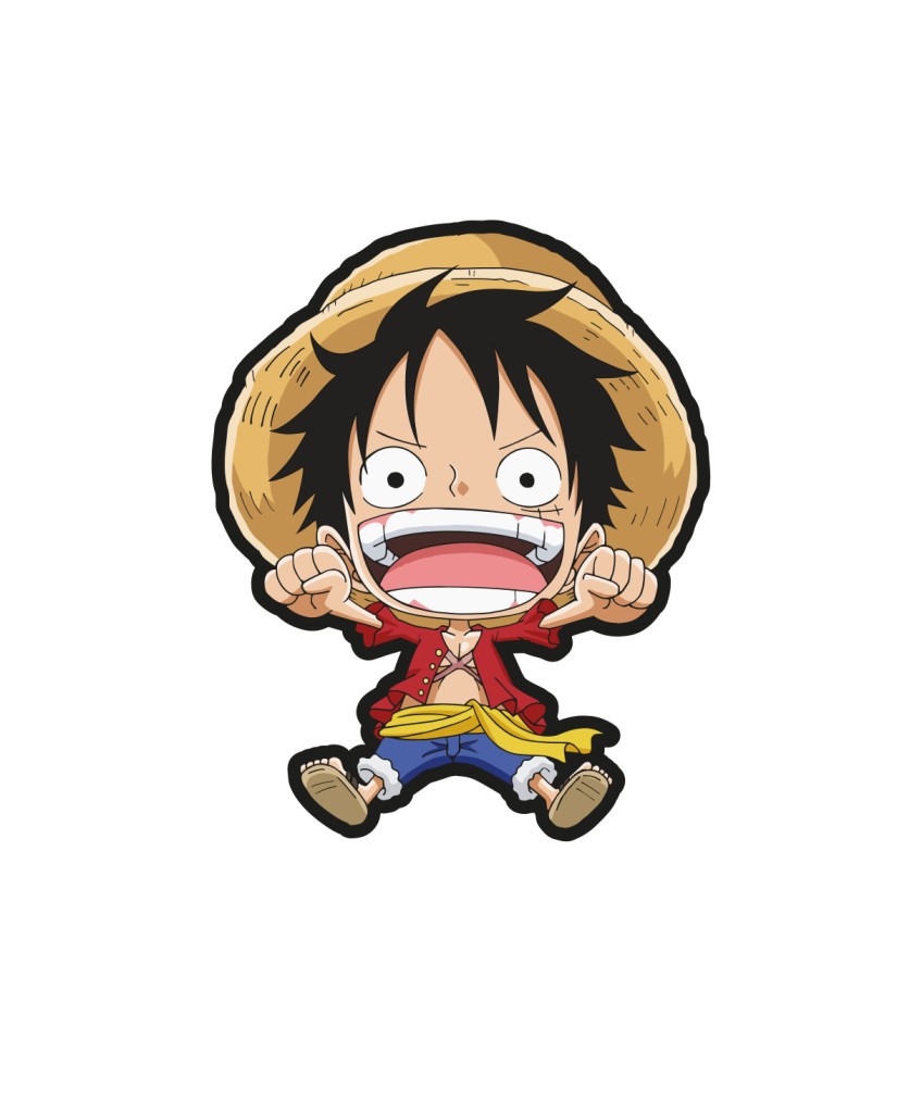 Cojín 3D con forma de One Piece