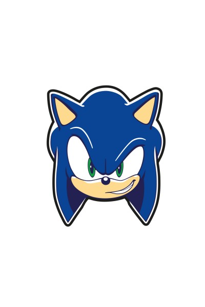 Cojín en 3D con forma de SONIC