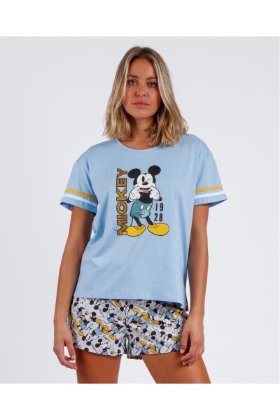 Pijama mujer verano Mickey Admas