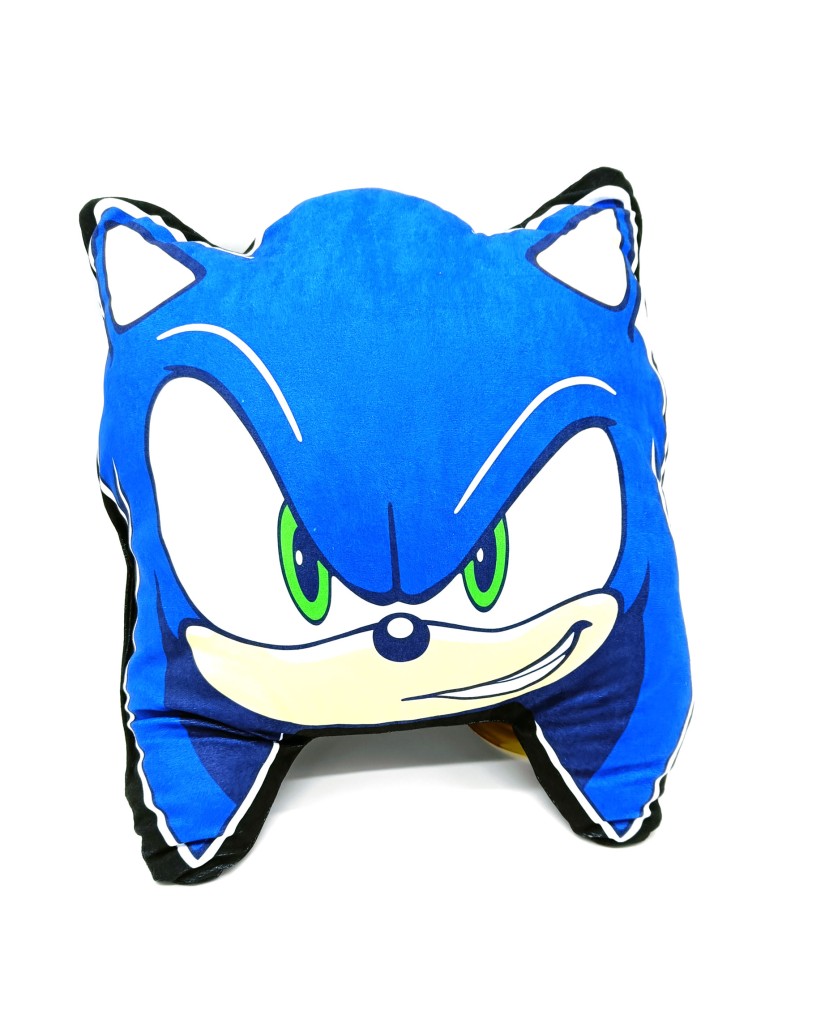 Cojín en 3D con forma de SONIC