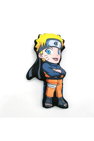 Cojín 3D con forma de Naruto