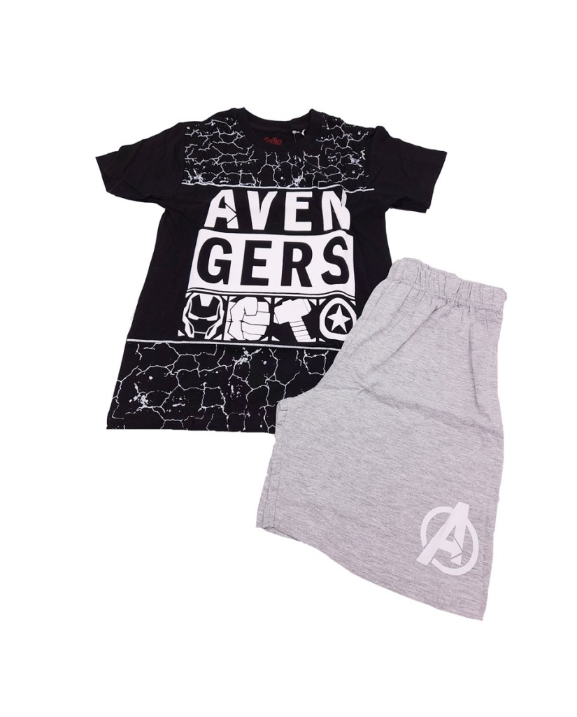 Pijama manga corta niño Vengadores