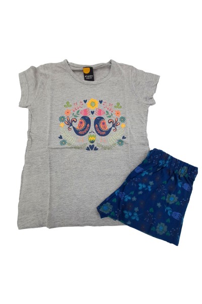 Pijama niña manga corta verano 40 Grados