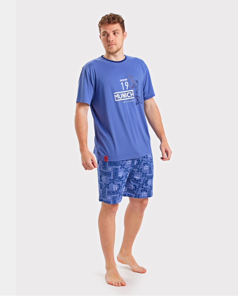 Pijama hombre verano azulón Munich