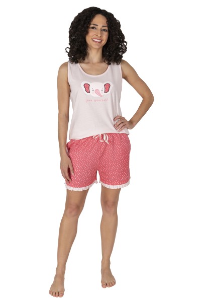 Pijama mujer tirantes elefante Javier Golmar