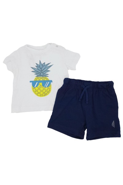 Conjunto 2 piezas bebé piña Petit Utopie