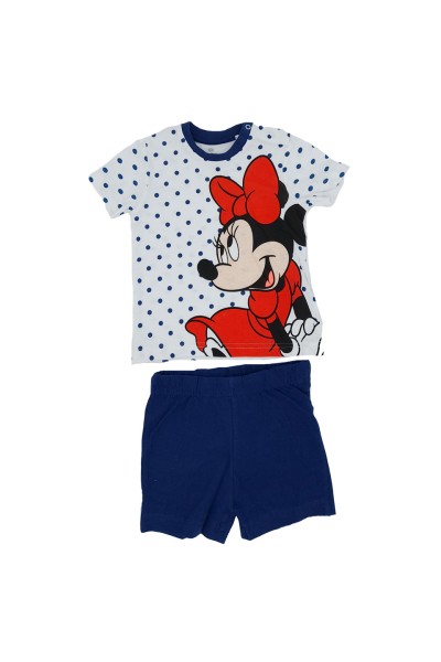 Pijama bebé 2 piezas Minnie Mouse lunares