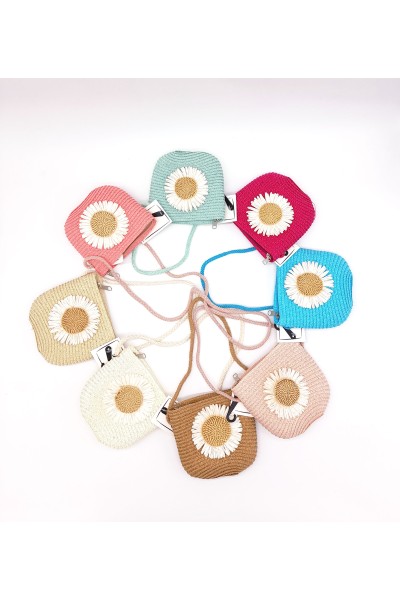 Bolso niña flor