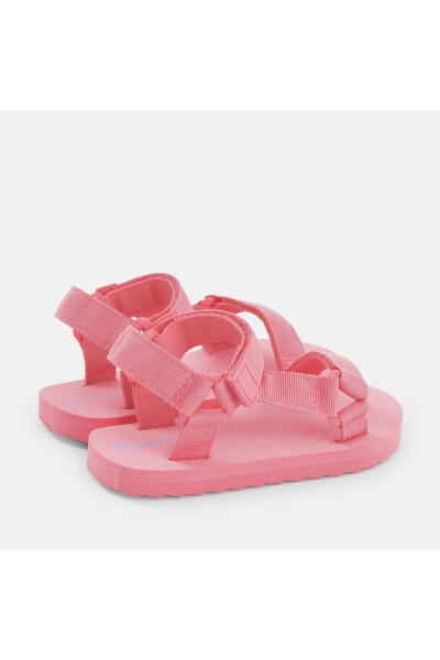 Sandalia niña velcro rosa Waterlemon