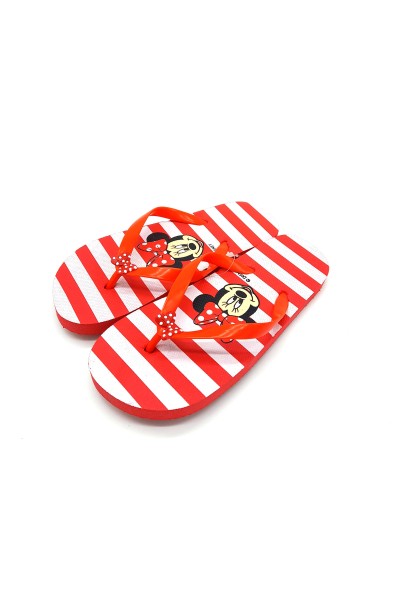 Chanclas de dedo Minnie Mouse a rayas