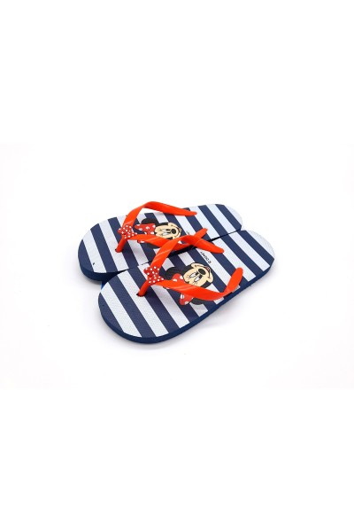 Chanclas de dedo Minnie Mouse a rayas
