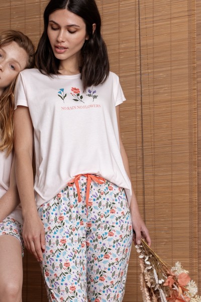 Pijama mujer No Rain No Flowers Admas