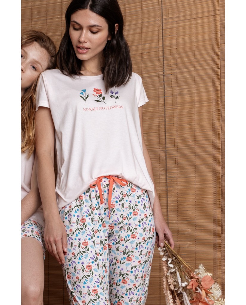 Pijama mujer No Rain No Flowers Admas
