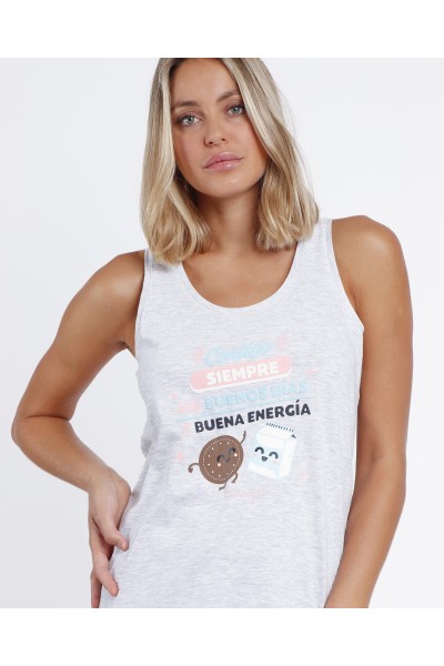 Pijama mujer verano "Buenos días" Admas