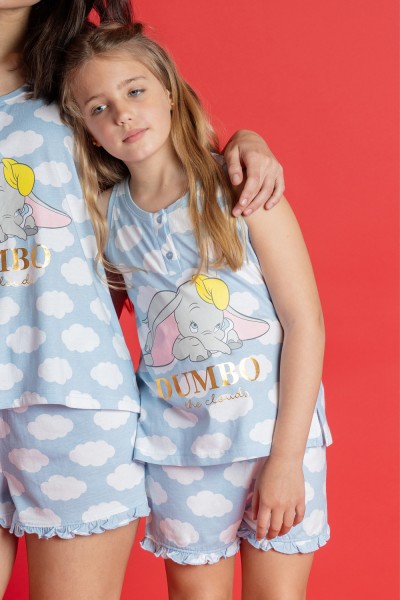 Pijama niña verano Dumbo Admas