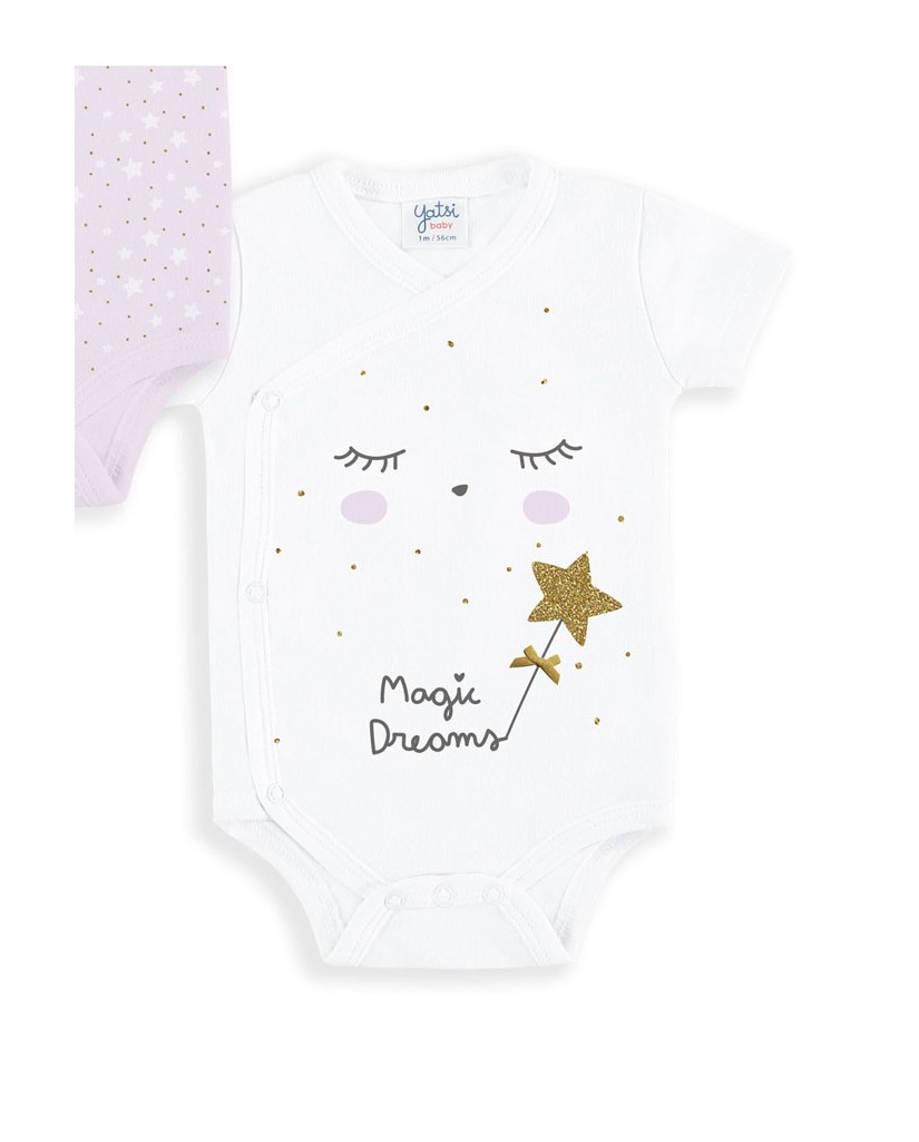 Body bebé manga corta "Magic Dreams" Yatsi