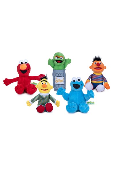 Peluche personajes Barrio Sésamo 20cm