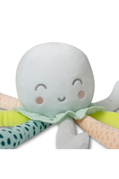 Peluche grande sonajero Pulpo Interbaby