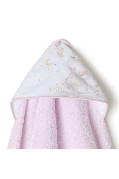 Capa de baño bamboo elefante Interbaby