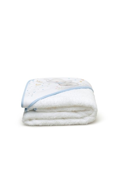 Capa de baño bamboo elefante Interbaby