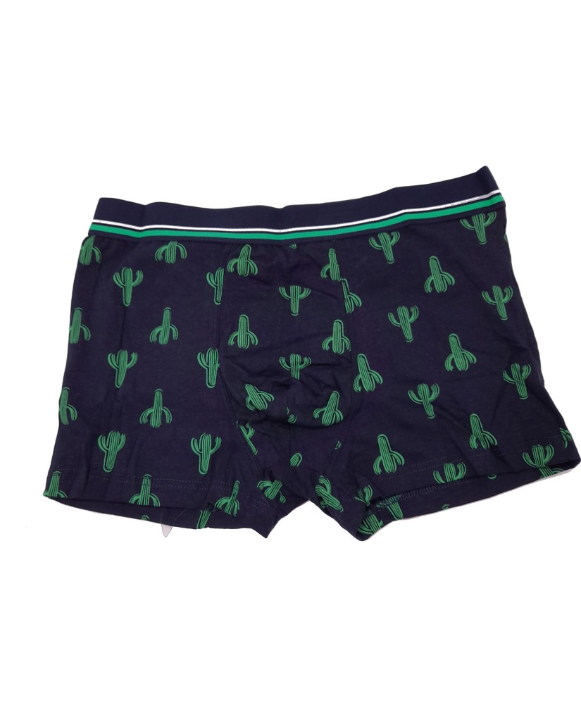 Bóxer hombre cactus Green Cotton