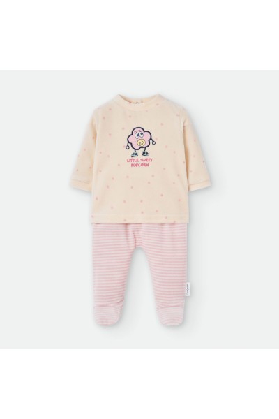 Pijama bebé 2 piezas "Little Sweet Popcorn" Waterlemon