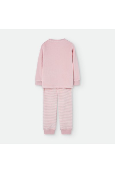 Pijama infantil rosa "Hula Hoop" Waterlemon