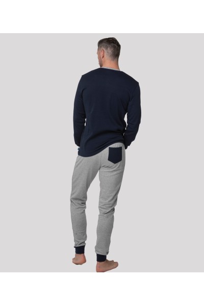 Pijama hombre algodón letras Abanderado