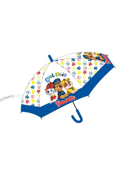 Paraguas transparente Patrulla Canina