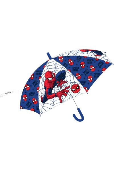 Paraguas transparente azul Spiderman