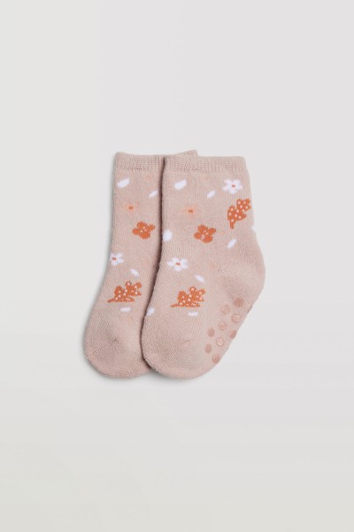Pack 2 calcetines bebé térmico antideslizante Ysabel Mora